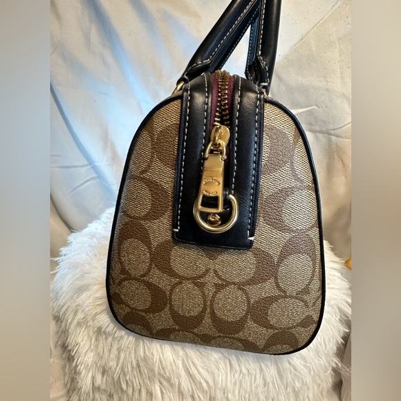 Coach Disney X Villain Bundle Handbag & Wristlet In Signature Canvas W Patches - Picture 7 of 10